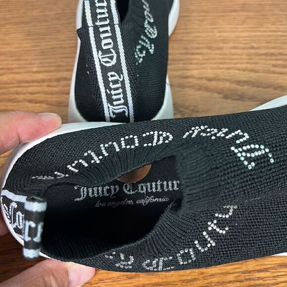 Juicy Couture slip on sneakers with Rhinestones size 8 - Picture 7 of 7